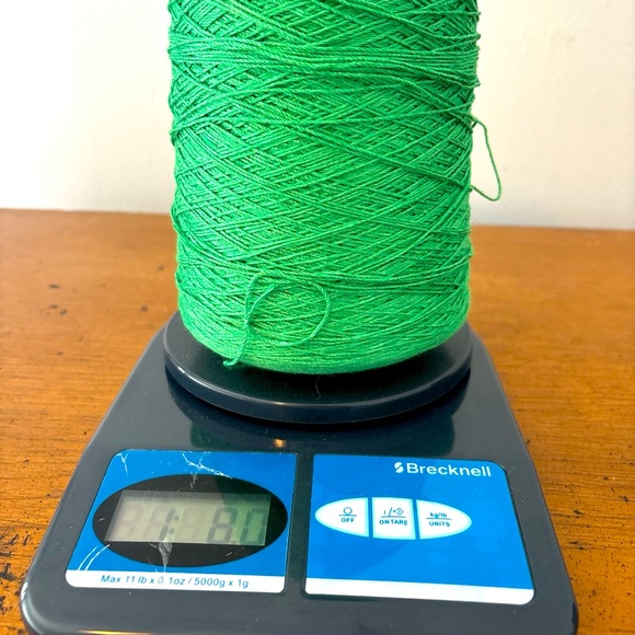 sunray Other - Sunday 1 Cone Sunray Yarn  Boucle in Malachite Green 1.8 Lbs Knit Crochet Craft